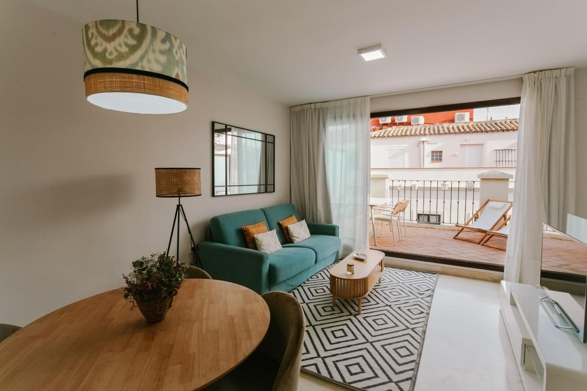 Apto. Con Terraza Privada Centro Sevilla Eksteriør bilde